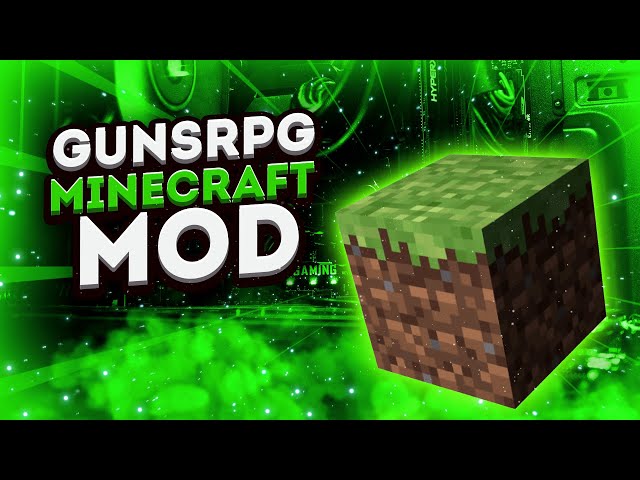 Minecraft mods Review - GUNSRPG MOD - One of the best minecraft mod