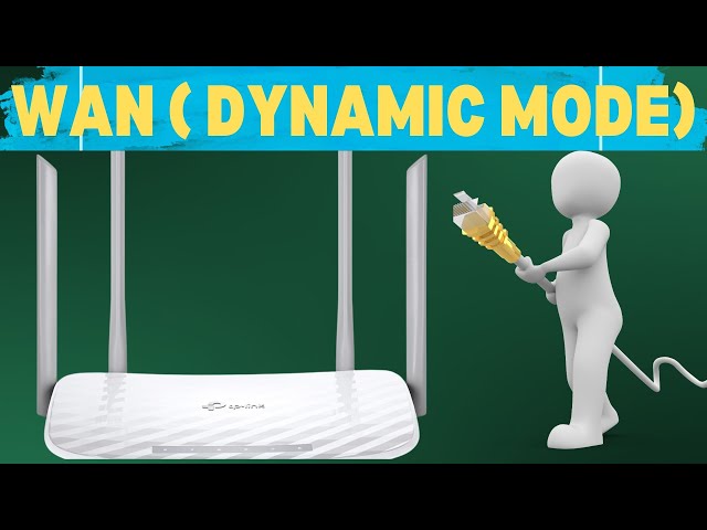 Setting up WAN Configuration on TP-Link Archer C5/C6 Router (Dynamic Mode)