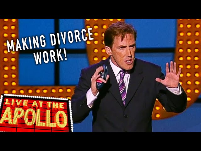 Rob Brydon Accepts Divorce | Live At The Apollo | BBC Comedy Greats