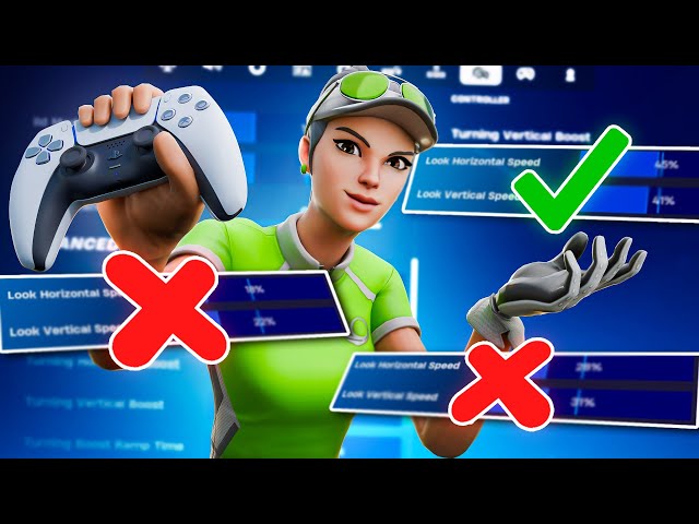 How To Find The PERFECT Controller Settings + Sensitivity (Fortnite Settings Guide)