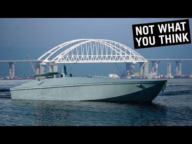 How Ukrainian Sea Drones Attacked Crimean Bridge & How Effective they Are