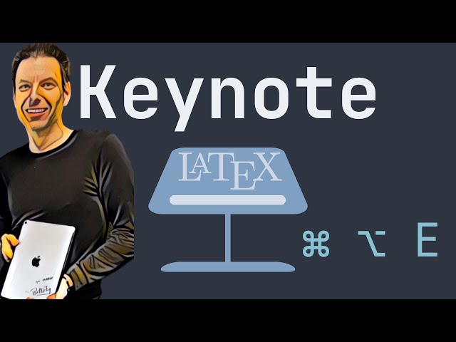 WHY is the Apple Keynote Equation Editor awesome?