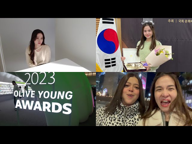 Life update in Korea (Influencer award, reunited with Sue, Olive Young festa)