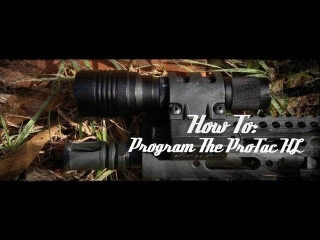 How To: Program The Streamlight ProTac HL (88040)