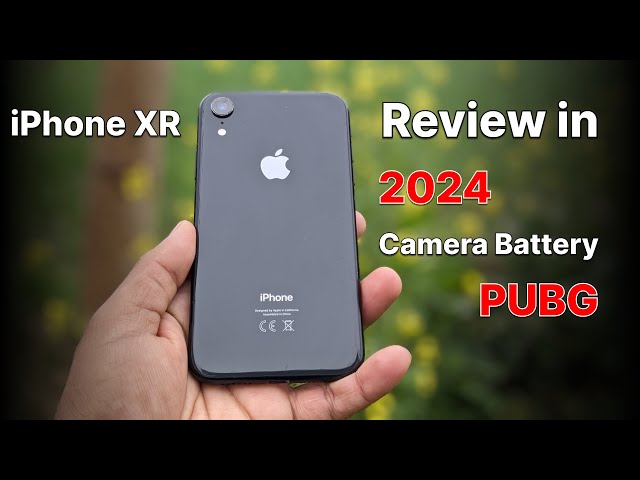 Should You Buy iPhone XR in 2024 🔥 | Detailed Review in Hindi ⚡️-Cameras-Battery-PUBG