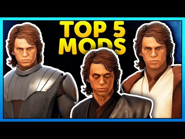 Top 5 Anakin Skywalker Mods - Star Wars Battlefront 2 Mods Showcase