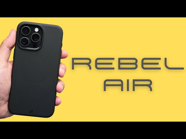 The BRAND NEW Phone Rebel Air Case for iPhone 15 Pro Max!!
