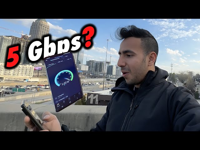 I tried Fastest 5G Internet in USA! *5Gbps*