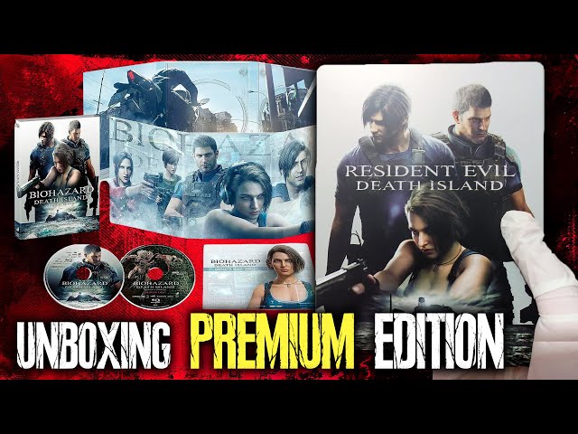 RESIDENT EVIL DEATH ISLAND Premium Edition & Steelbook Unboxing Review | US & Japan Version Blu-ray