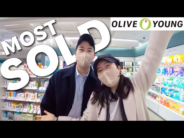 Products Koreans bought the most at OLIVEYOUNG in 2021?!👀 #MostSold #MostPurchased