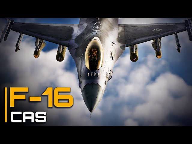 Destroying the Enemy with the F-16 in Close Air Support [DCS World]