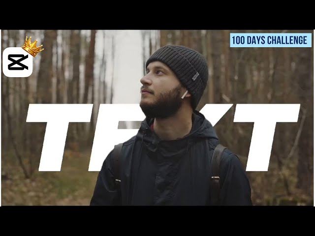 Text Behind Person Effects | Day4/100