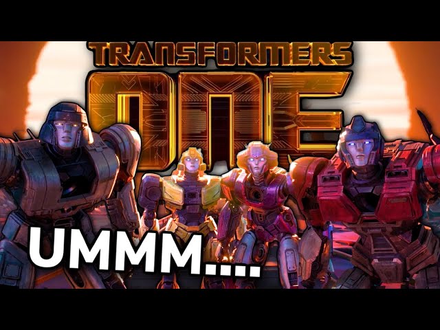 The Transformers One Trailer Looks...