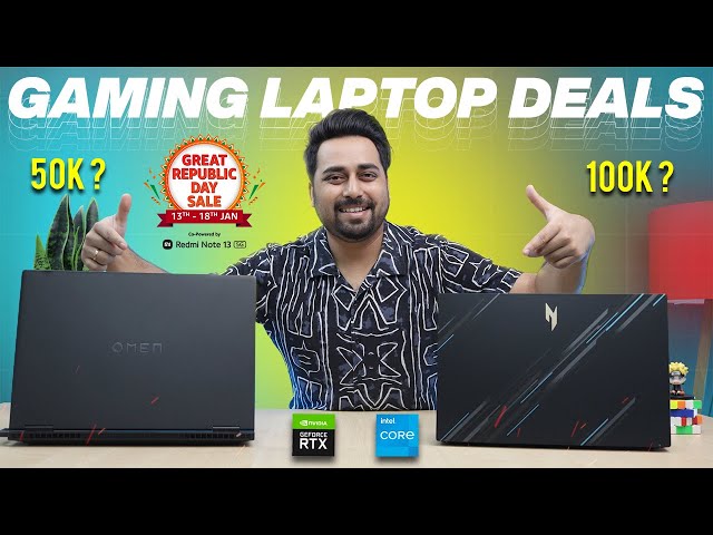 Amazon Great Republic Day Sale 2024 Best Gaming Laptop DEALS 🔥 Amazon Great Republic Day Sale 2024 🔥