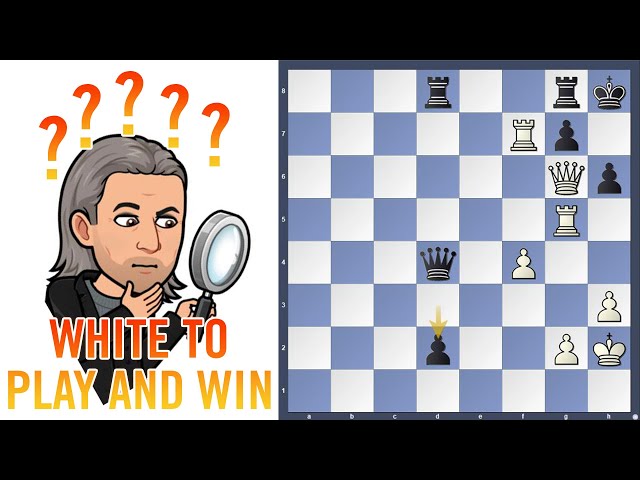 Chess puzzle of the week - White to play #shorts