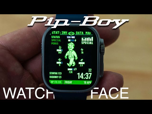 How to get Pipboy Watch Face on Apple Watch! Free Fallout watch face!