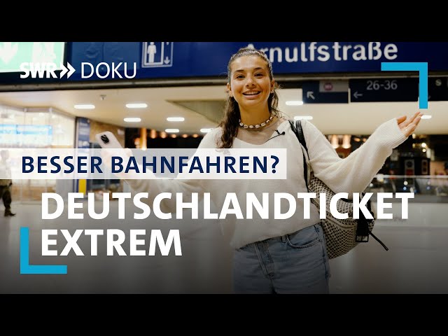 Von München nach Sylt - Deutschlandticket extrem | besser bahnfahren | SWR Doku