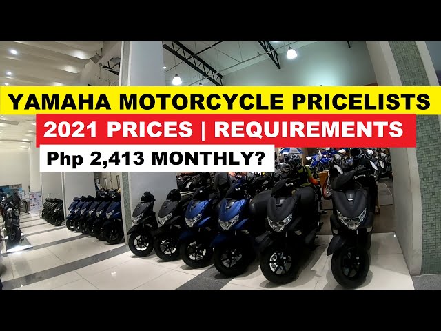 2021 Yamaha Motorcycles Pricelists | Scooter to Big Bikes