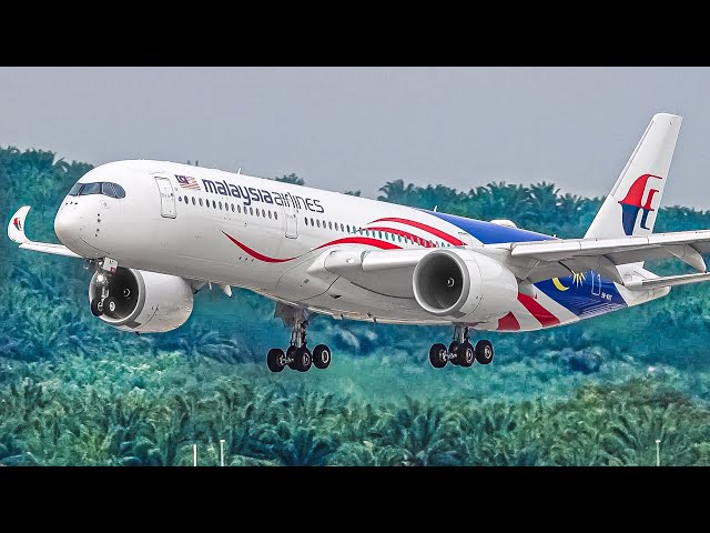 20 MINUTES of AMAZING Plane Spotting at KUALA LUMPUR Airport MALAYSIA [KUL/WMKK]