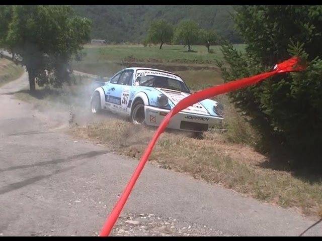 Oops moments Rallye Drôme Paul Friedman 2016 Porsche 911 N°207 et Opel Kadett N°242 by Ouhla lui