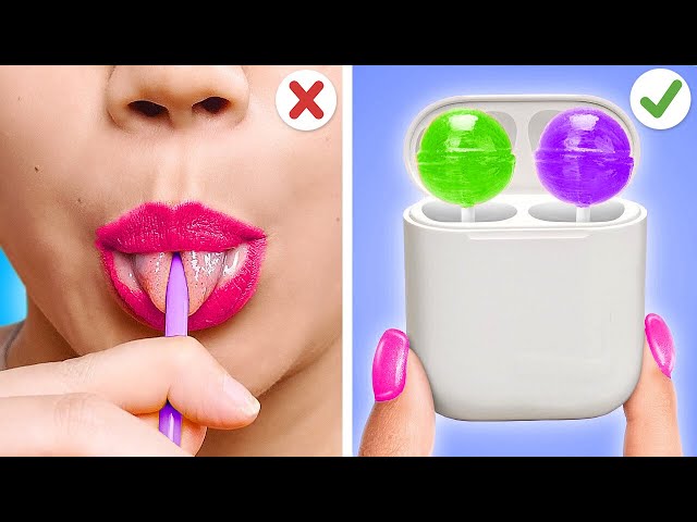 COOL WAYS TO SNEAK CANDIES || Incredible Parenting Hacks By 123GO Like!