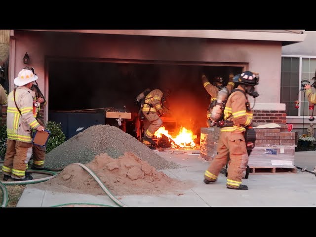 Antioch Garage Fire Knocked Down by Contra Costa Firefighters