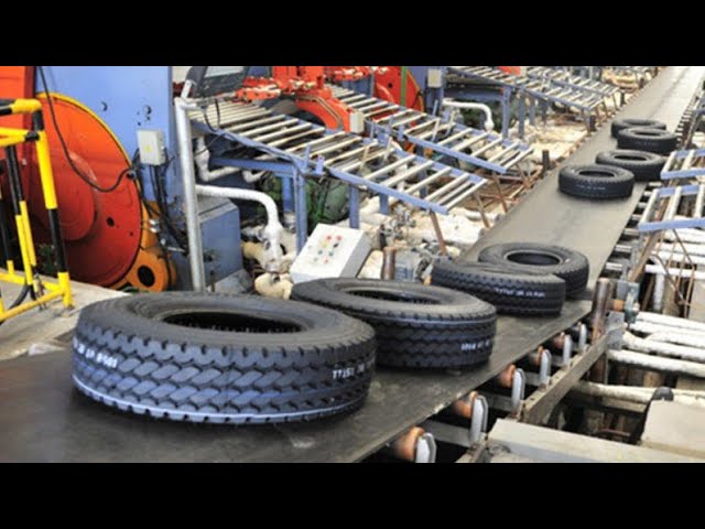 How To Make Tire - Amazing Automatic Line To Manufacture Tire - How To Retread Old Tire