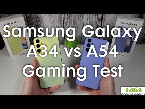 Galaxy A34 vs A54 Videos