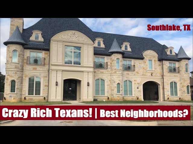 Crazy Rich Texans' Houses! | Best Neighborhoods in Dallas, Texas?