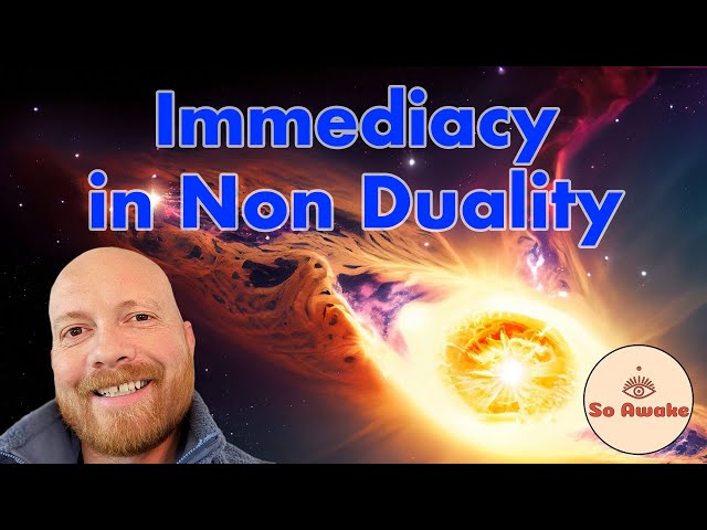 The Power of Immediacy in Non Duality