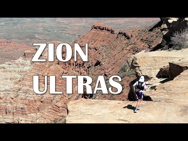 Trail Running Zion Ultra Marathon 2023 (100 miles)
