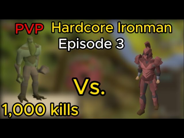 I spent over 200+ hours on PvP worlds. NEW BOUNTY [PvP Locked Hardcore Ironman]