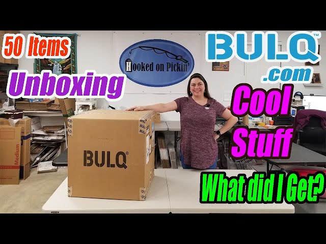 Bulq.com Unboxing of 50 items -New Condition  Can I make Money? What is the Profit? Online Reselling