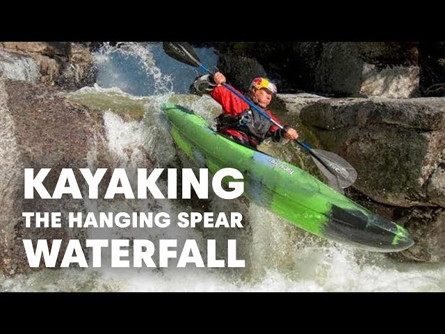 Kayaking the Hanging Spear Waterfall | Headwaters of Hudson River