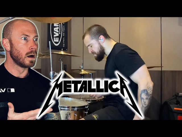 Drummer Reacts To - ELOY CASAGRANDE - BATTERY (METALLICA COVER) Drums Only