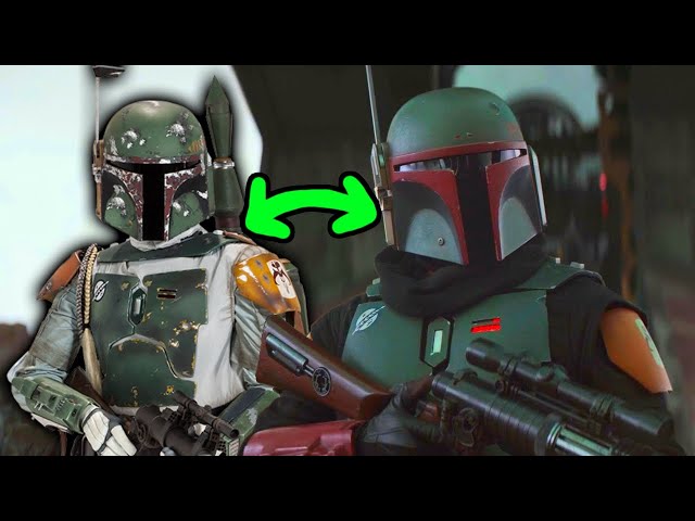 Why Boba Fett CLEANED His Armor Now but Not in Original Trilogy! - Star Wars Explained