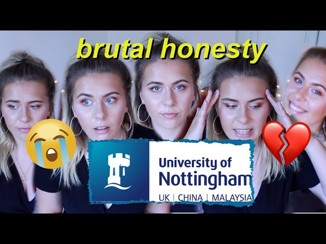 very honest review: first year at the university of nottingham