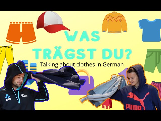Talk about clothes in German #adjektive #adjektivendungen