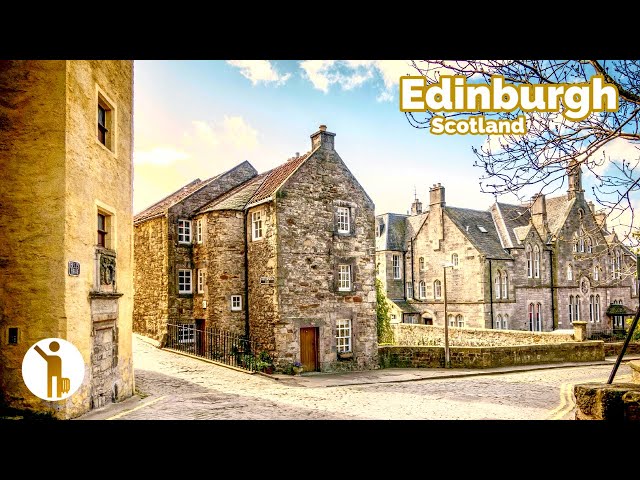 Edinburgh, Scotland | Princess Street & Edinburgh Castle - Walking Tour 4K HDR 60fps