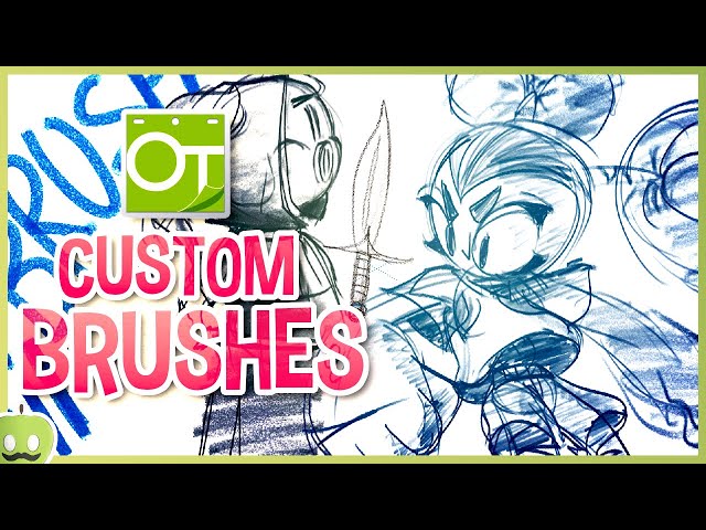 How to get FREE Opentoonz Brushes for Animation!