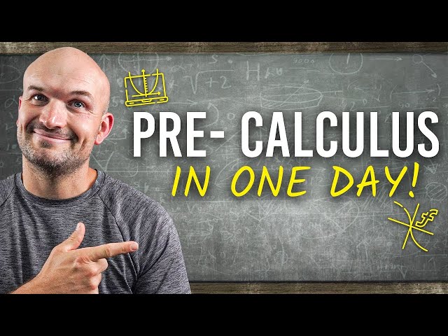 Get Ready For Pre Calculus in One Day
