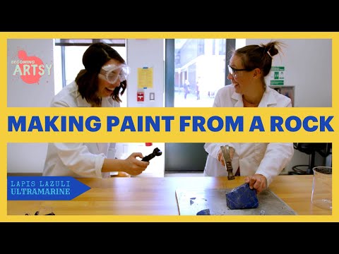 We tried making the most expensive pigment ever! (Becoming Artsy 204)