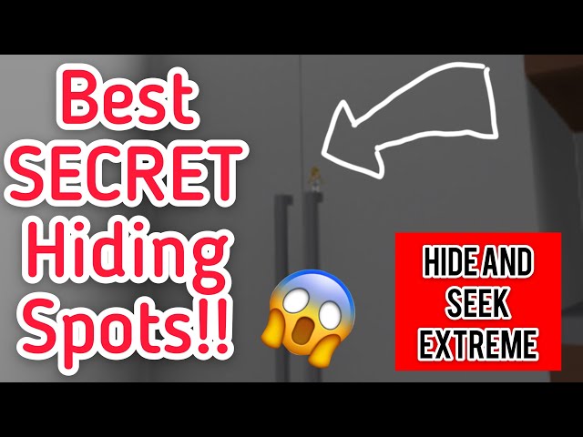 All The BEST Hiding Spots in Hide and Seek Extreme!! | Roblox