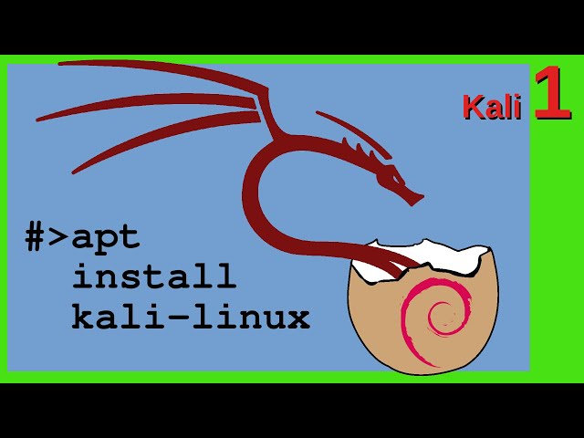 What is Kali? How to “install” Kali Linux from Debian