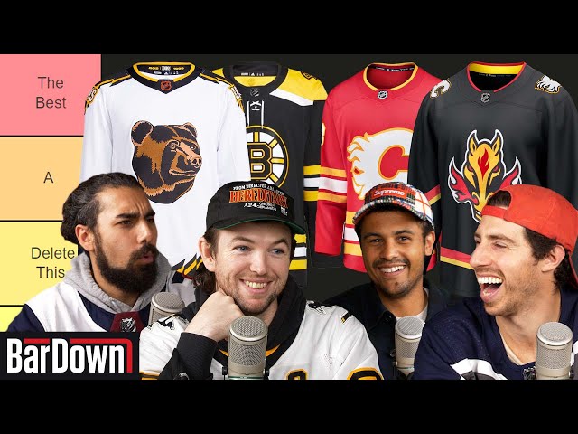 RANKING EVERY NHL TEAM BY THEIR ENTIRE JERSEY SET