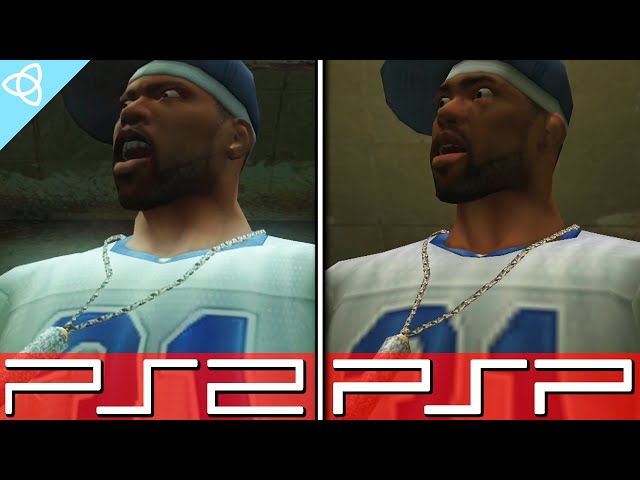 Def Jam: Fight for NY - PSP vs. PS2 (Emulated in HD) | Side by Side