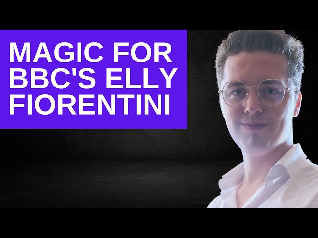 Alfie G. Whattam Performs Card Magic for Elly Fiorentini