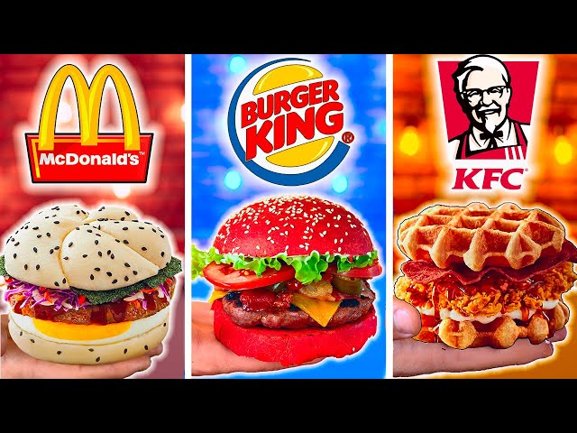 ПОВТОРИЛ САМЫЕ РЕДКИЕ БУРГЕРЫ В МИРЕ ИЗ McDonald’s / Burger King / KFC