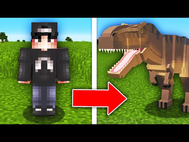 Morphing Into a T-REX To Prank My Friend!