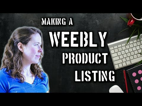 Building an Online Store with Weebly